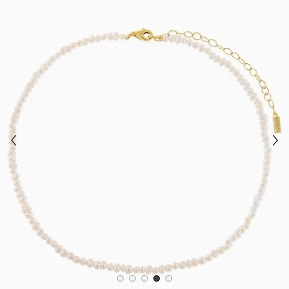 Adina Eden Tiny Pearl Choker - Picture 1 of 3